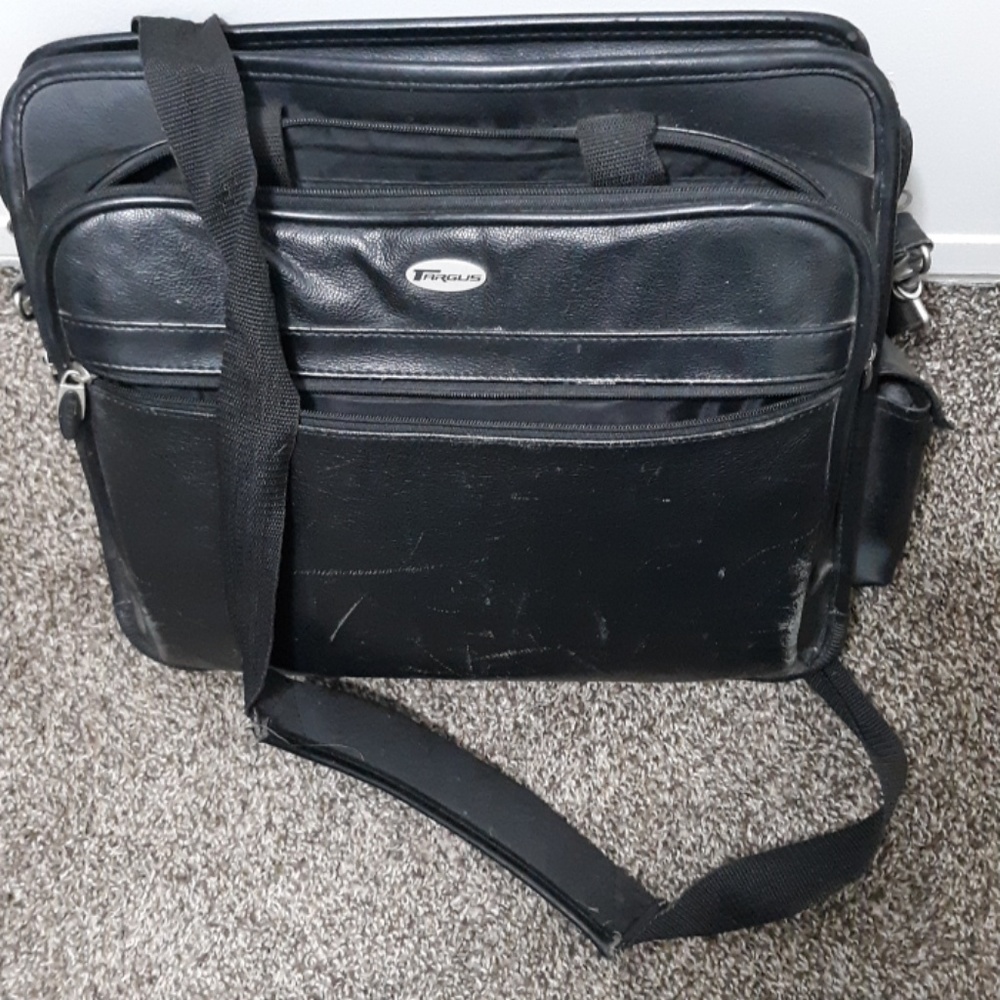 Black Leather Breifcase